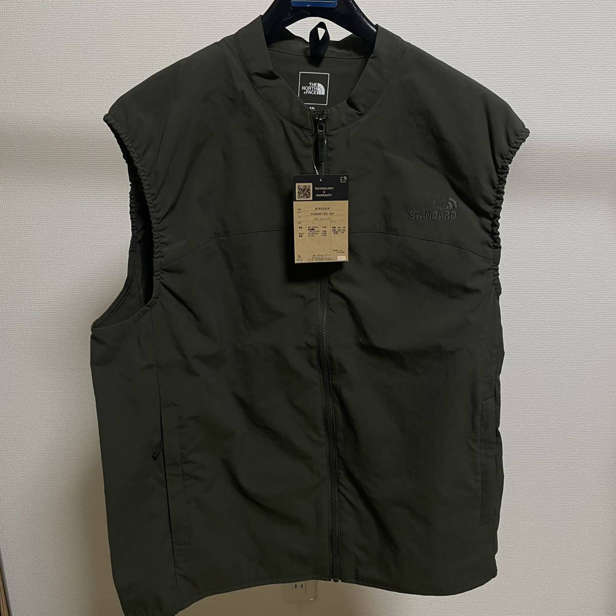 ノースフェイス スタンダード限定 STANDARD TECH VEST【XXL ノースフェイス スタンダード限定 STANDARD TECH VEST【XXL