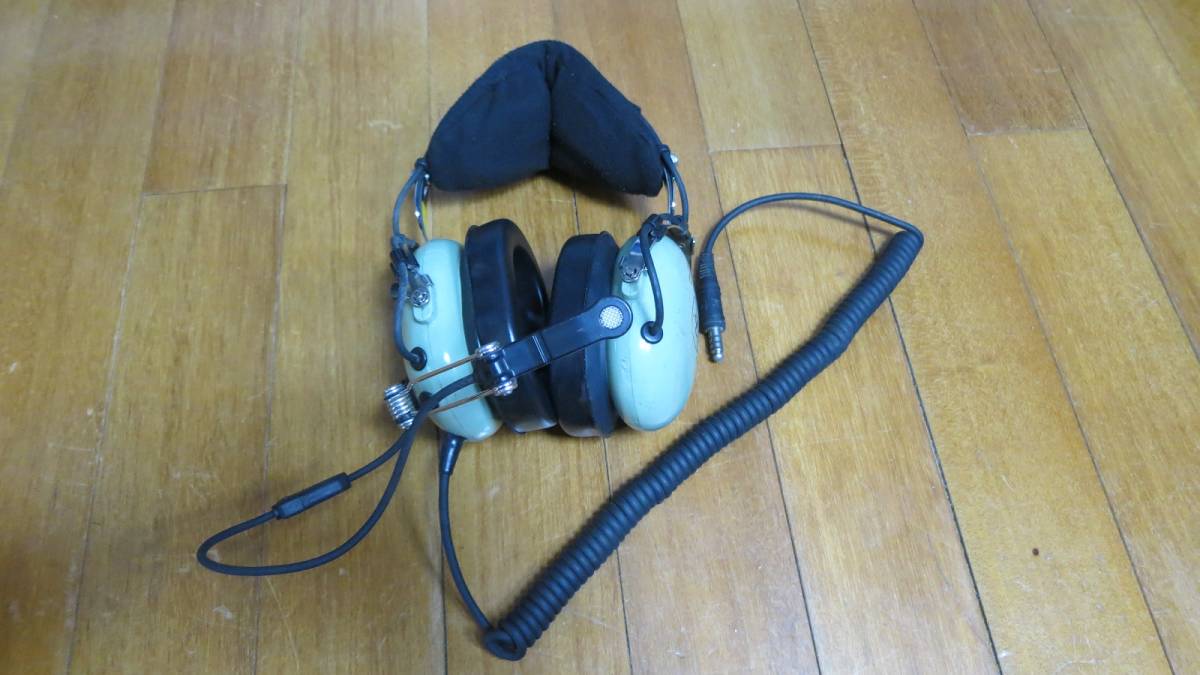 ★☆米軍放出品　実物 ヘッドホン David Clark HEADSET　H10-76　C020☆★_画像1