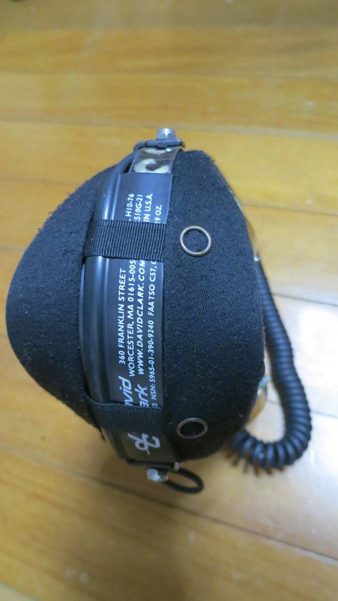 ★☆米軍放出品 実物 ヘッドホン David Clark HEADSET C021☆★の画像6