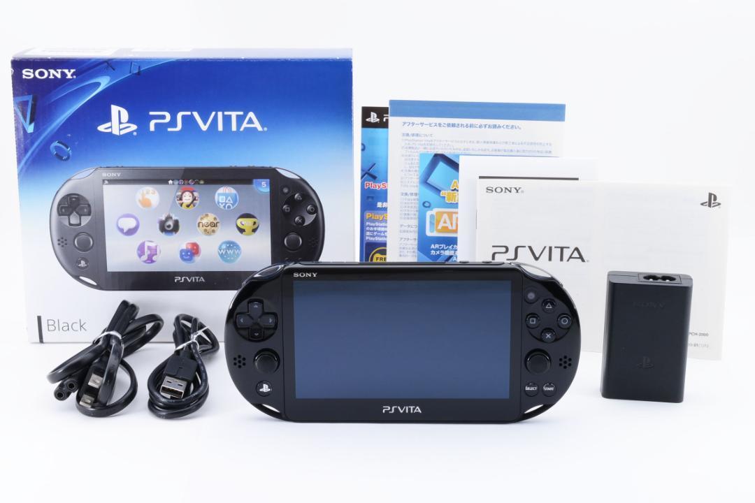 楽天 【G0046】完品 ZA11 PCH-2000 ブラック PSVita 美品 PS Vita本体