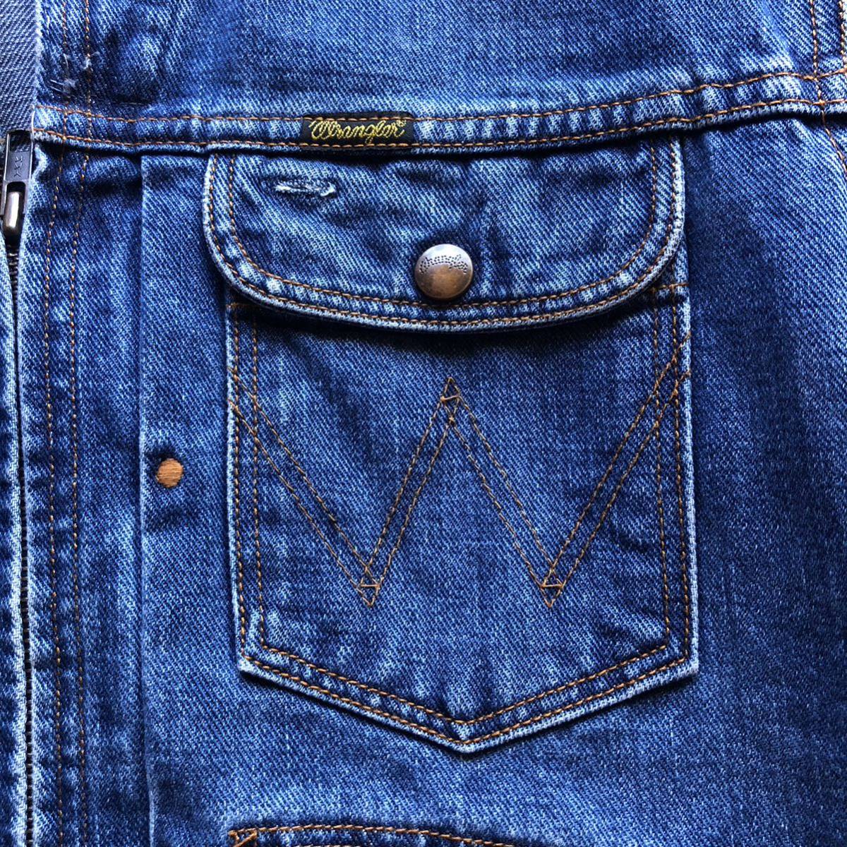 Wrangler 24mjzラングラー デニムジャケット 60s ビンテージ Wrangler 24mjzラングラー デニムジャケット 60s ビンテージ
