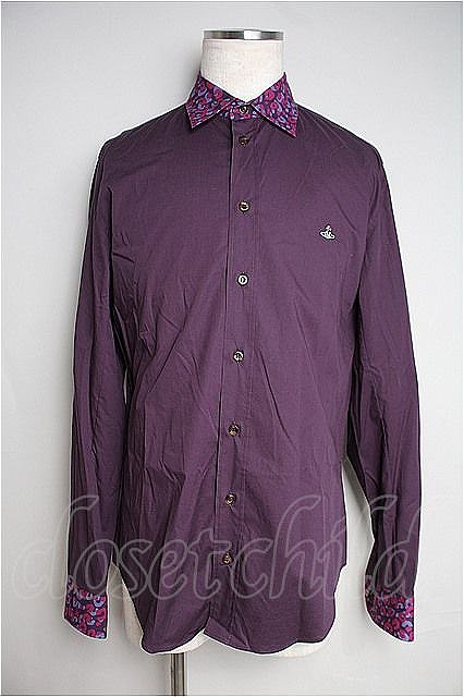 話題の人気 【送料無料】【USED】 レオパード切リ替エシャツ I-23-06-10-010-bl-HD-ZI 【中古】 MAN Westwood Vivienne 長袖シャツ 話題の人気 【送料無料】【USED】 レオパード切リ替エシャツ I-23-06-10-010-bl-HD-ZI 【中古】 MAN Westwood Vivienne 長袖シャツ