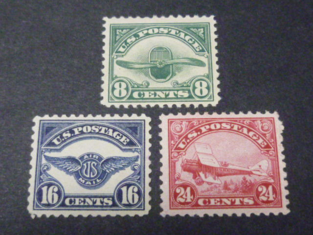  America stamp 1923 year aviation SC#4-6 3 kind . unused LH