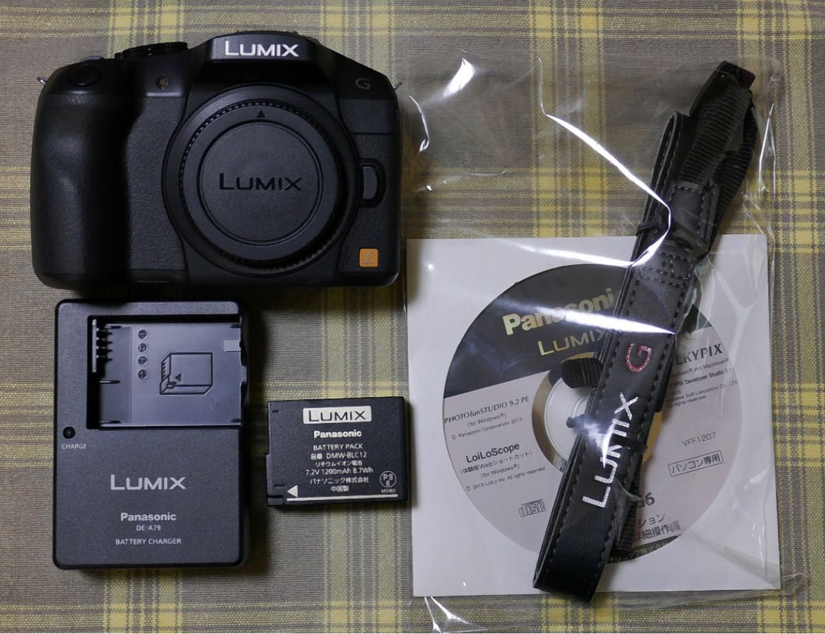 美品 Panasonic LUMIX DMC-G6 ブラック ボディ Yahoo!フリマ（旧）-