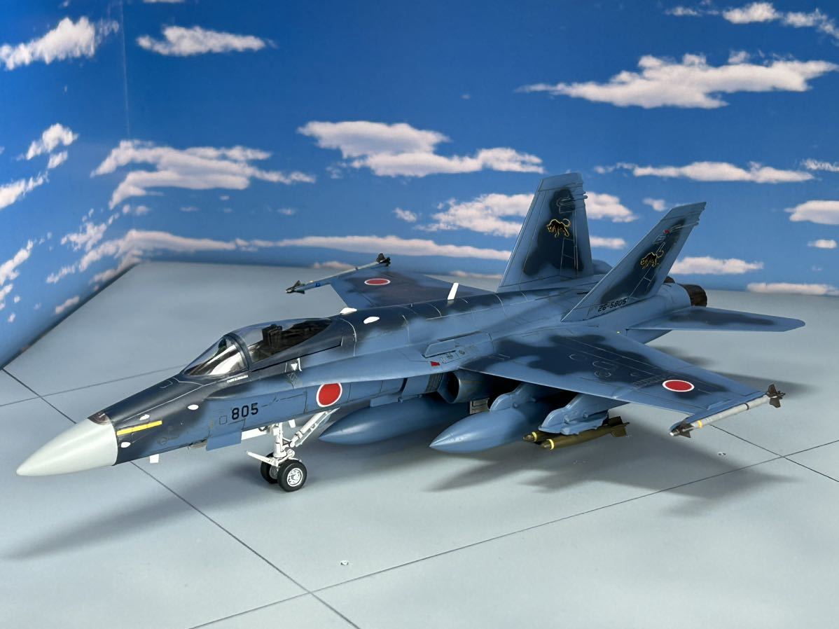 ☆1/72 F-18 ホーネット 架空航空自衛隊 洋上迷彩色機 ガラス ☆1/72 F-18 ホーネット 架空航空自衛隊 洋上迷彩色機 ガラス