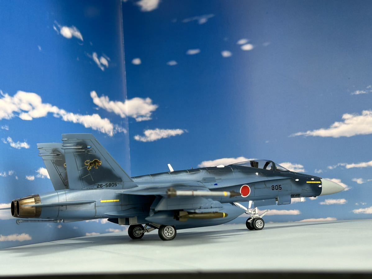 ☆1/72 F-18 ホーネット 架空航空自衛隊 洋上迷彩色機 ガラス ☆1/72 F-18 ホーネット 架空航空自衛隊 洋上迷彩色機 ガラス