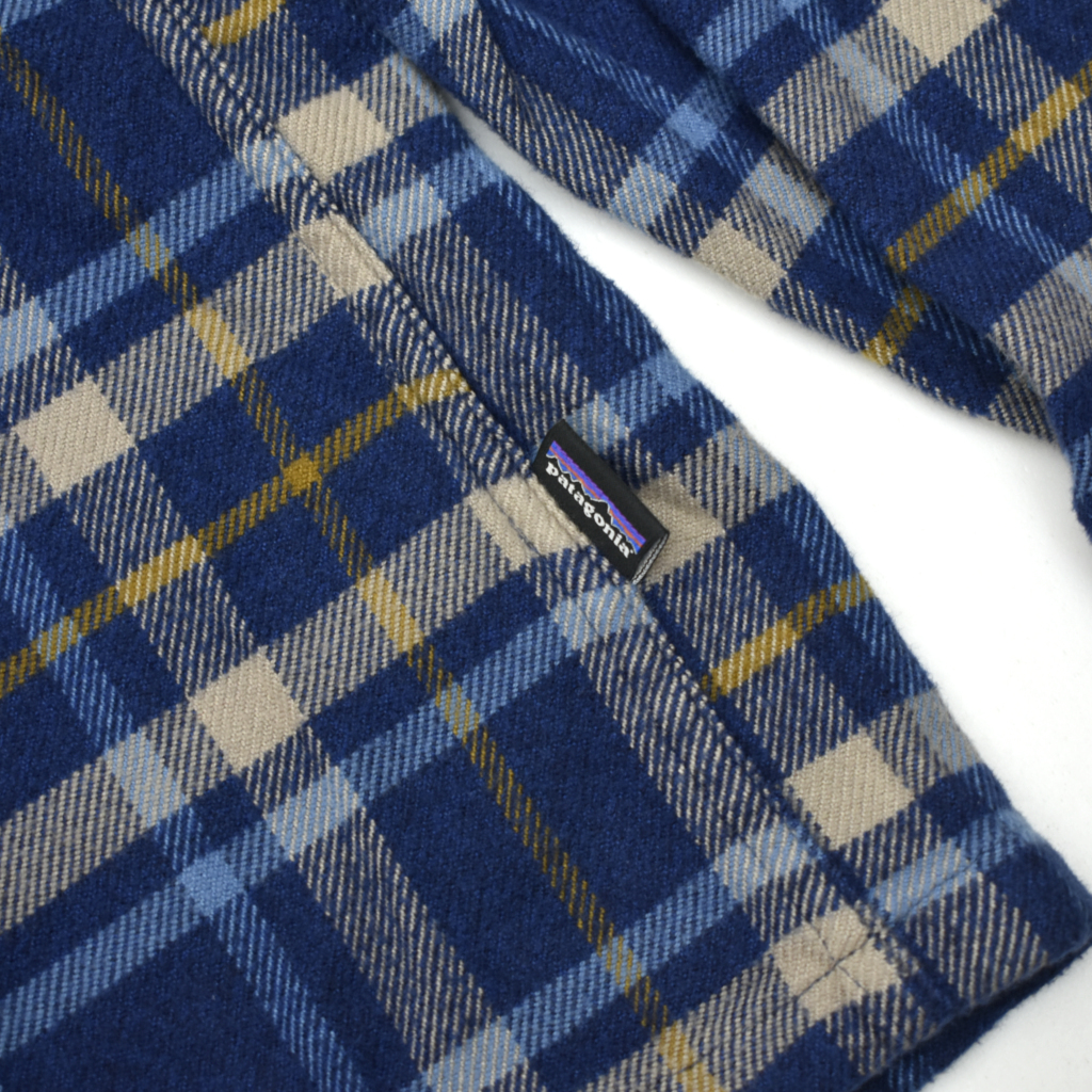 美品 patagonia パタゴニア フィヨルドフランネルシャツ FA20 INNA 100%ORGANIC COTTON size.L ネルシャツ ワークシャツ_画像3