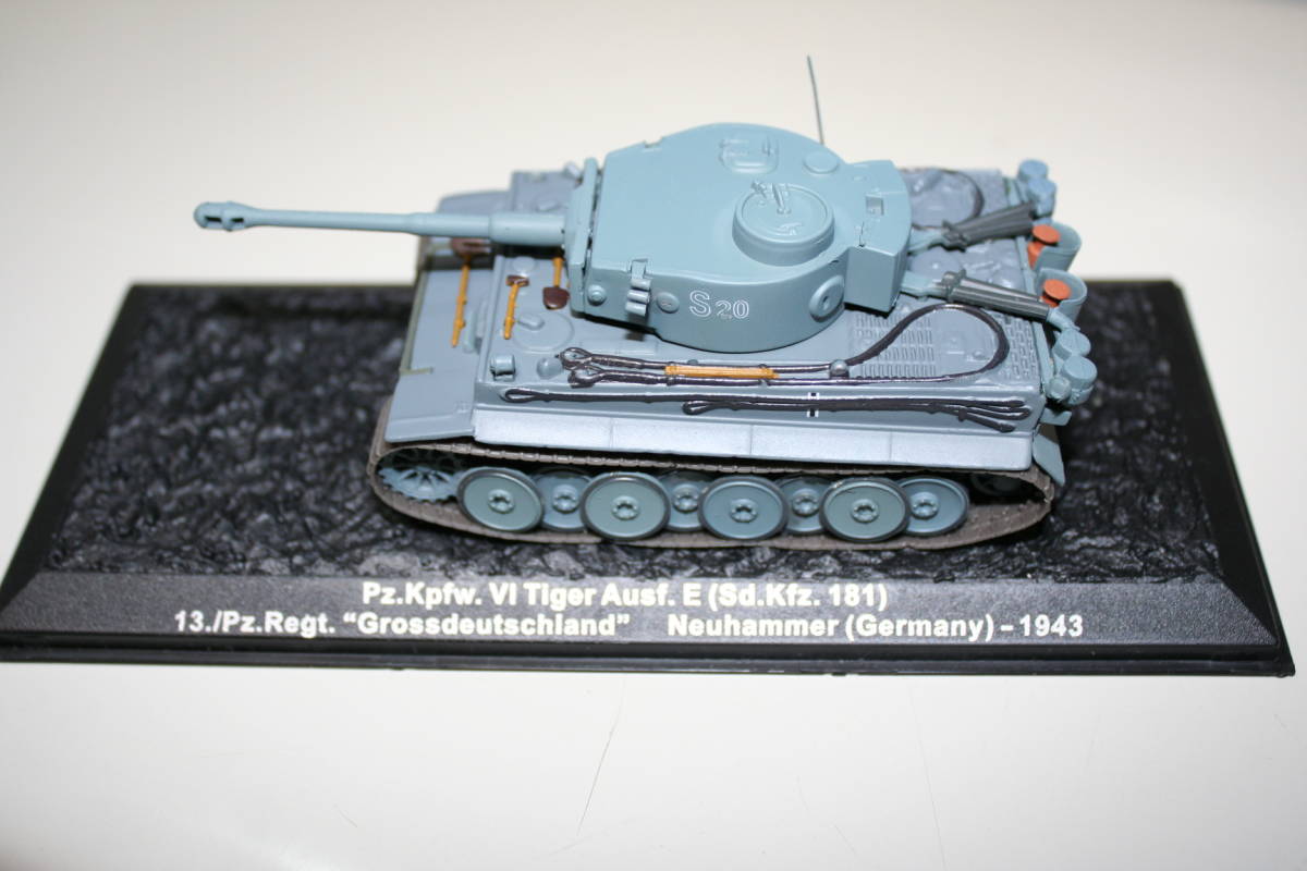 中古　コンバットタンクコレクション　　ドイツ　タイガー重戦車_画像6