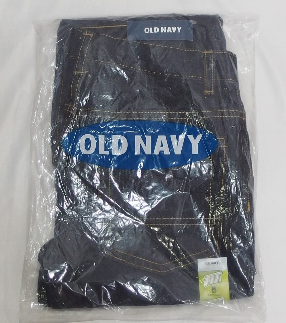 OLD NAVY◆オールドネイビー デニム ジーンズ【REGULAR STRAIGHT BASIC RINSE】8歳用・◆新品未使用_画像2