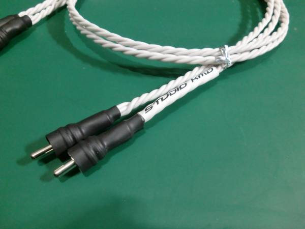 適当な価格 非流通□トリプルツイスト単線□3芯仕様の無ハンダRCA