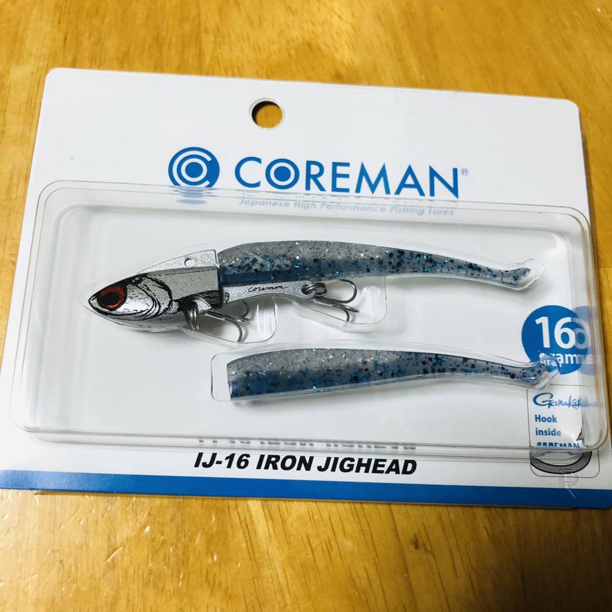 コアマン IJ-16 アイアンジグヘッド シルバーヘッド マイワシ COREMAN
