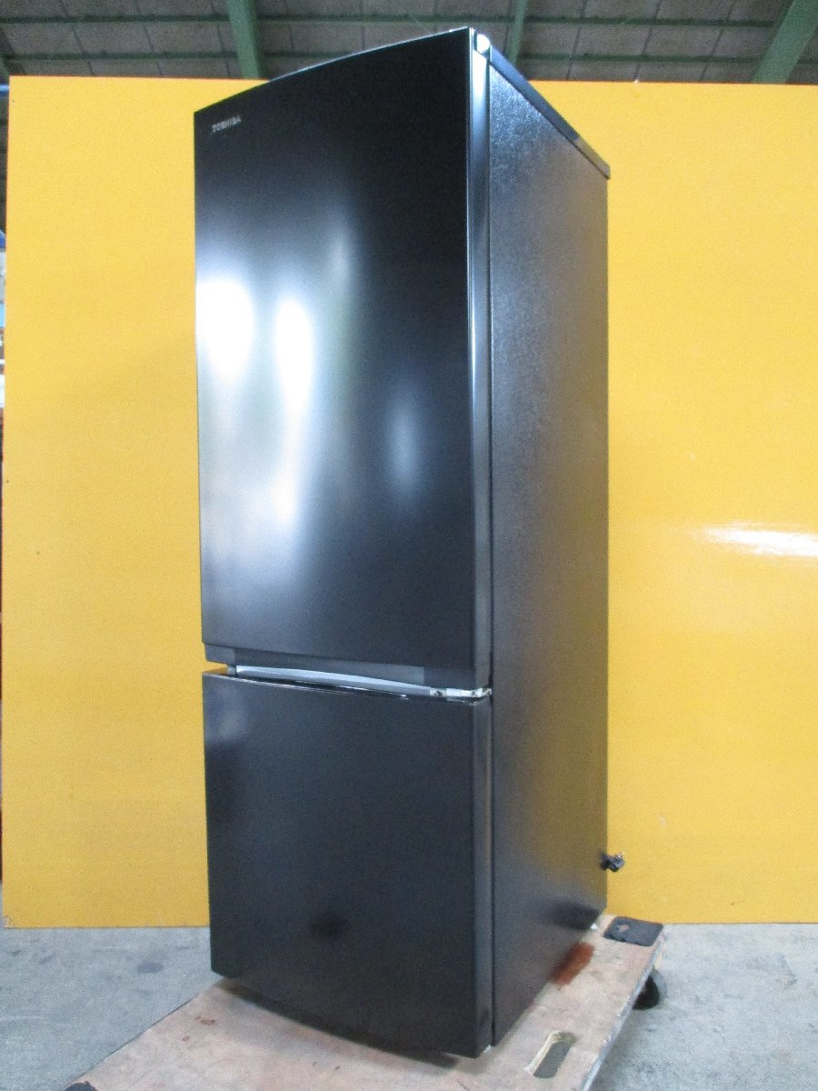 ◎2022年製 TOSHIBA 東芝 2ドア ノンフロン冷凍冷蔵庫 170L GR-T17BS(K