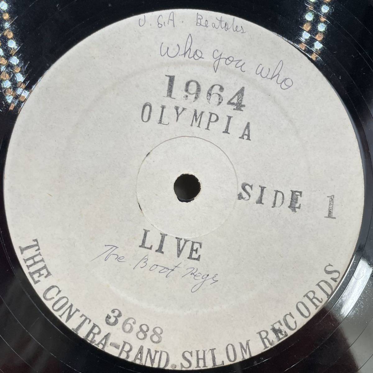 ≪再生未確認≫LIVE Paris Olympia 1964　MORE BEATLES　ブート版　BOOT　ビートルズ　　1964　OLYMPIA LIVE_画像5