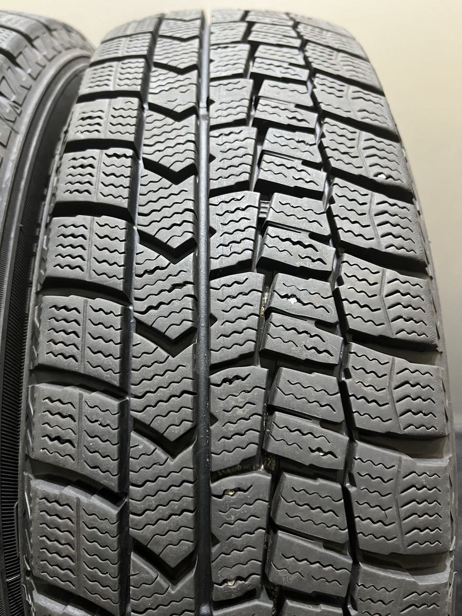 165/65R14 DUNLOP/WINTER MAXX WM02 18年製 スタッドレス 4本 ダンロップ ウィンターマックス (3-D640)_画像2