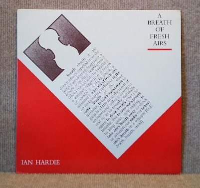 IAN HARDIE-A Breath Of Fresh Airs/試聴/'86 英Greentrax原盤　スコティッシュ　英トラッド　盤洗浄済_IAN HARDIE-A Breath Of Fresh ジャケット