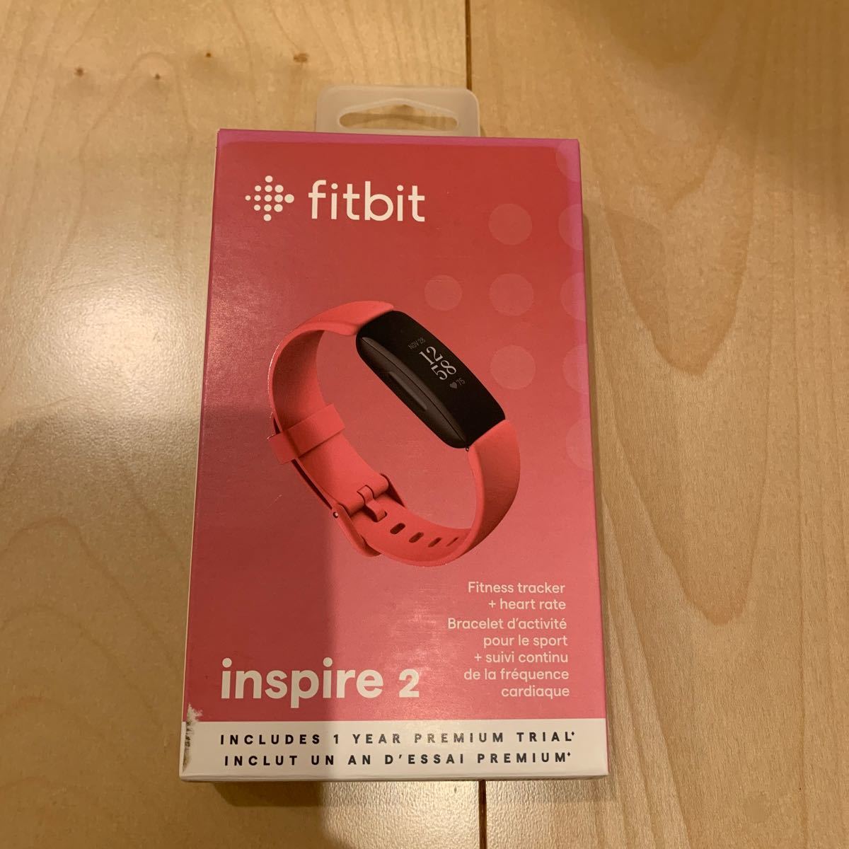 Fitbit Inspire 2 デザートローズ　スマートウォッチ　FB418BKCR