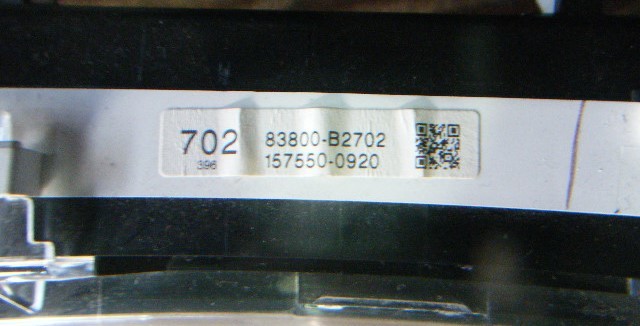 平成21年 タント DBA-L375S 純正 スピードメーター 82157km 83800-B2702_画像3