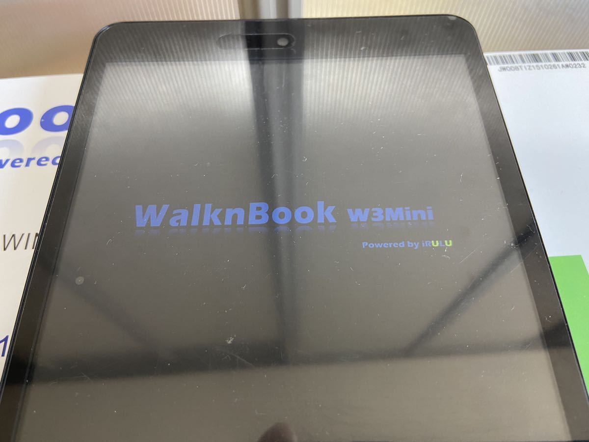 【送料無料】 iRulu Walknbook W3Mini 8　Windows10 Intelクアッドコア(1.83GHz)8インチワイド ジャンク　おまけ付_画像2
