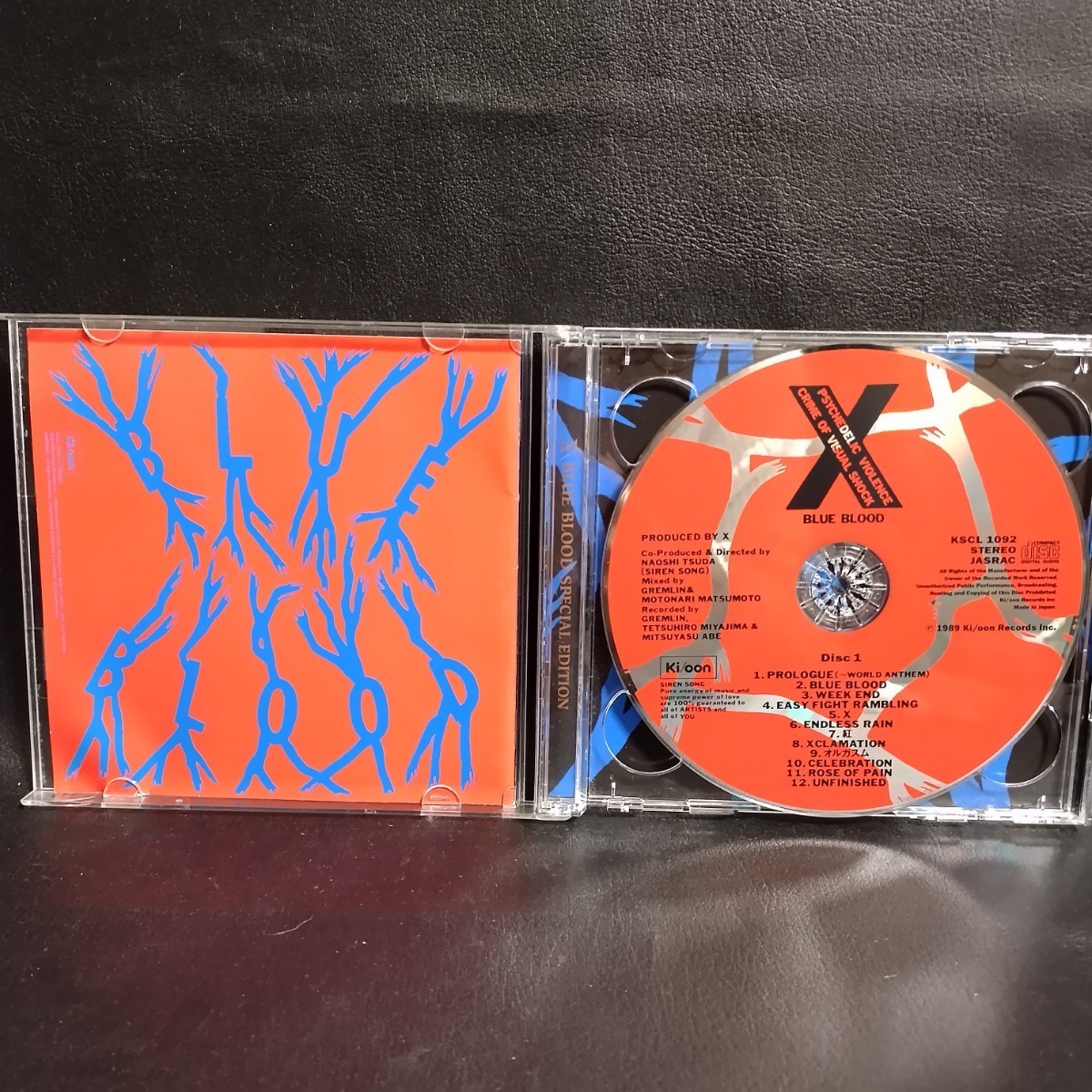 【X】 BLUE BLOOD[SPECIAL EDITION] CD2枚組 2007年_画像3