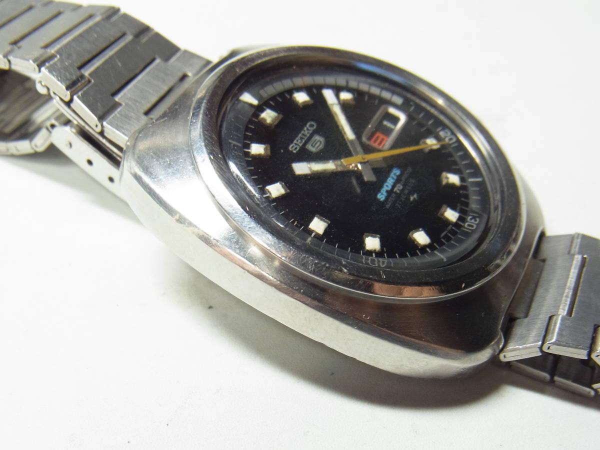 2310　ＳＥＩＫＯ　5スポーツ　インナーベゼル付　21石　当時物　動作品_5スポーツ