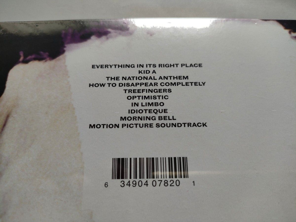 新品未開封 LPレコード レディオヘッド名盤4th表作 KID A キッドA Radiohead 見開きジャケット トムヨーク