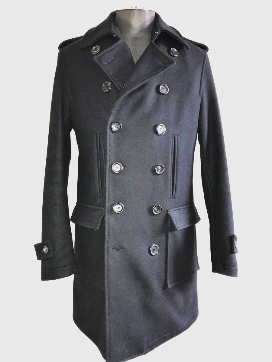 セール⑭ イタリア製 MASTER COAT マスターコート ライトメルトン