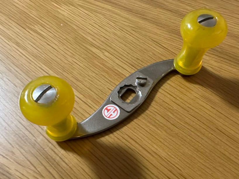 格安SALEスタート! ハネダクラフト チタン 80mm s字ハンドル クリア