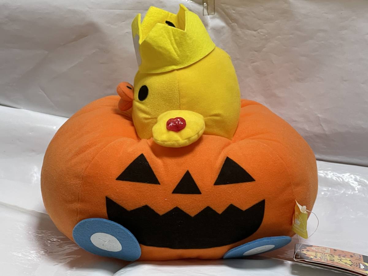 未使用、リラックマ★5th キイロイトリのカボチャカーぬいぐるみ(ハロウィン)、全1種★非売品_画像4