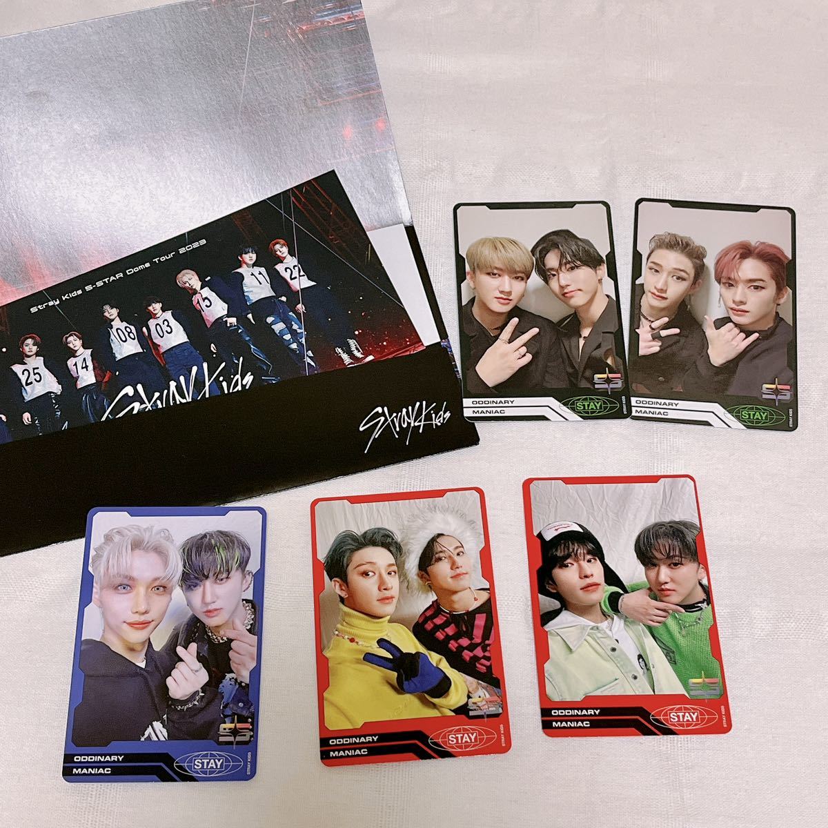 匿名配送料込 Stray Kids ODDINARY ユニット トレカ&5STAR アプグレ