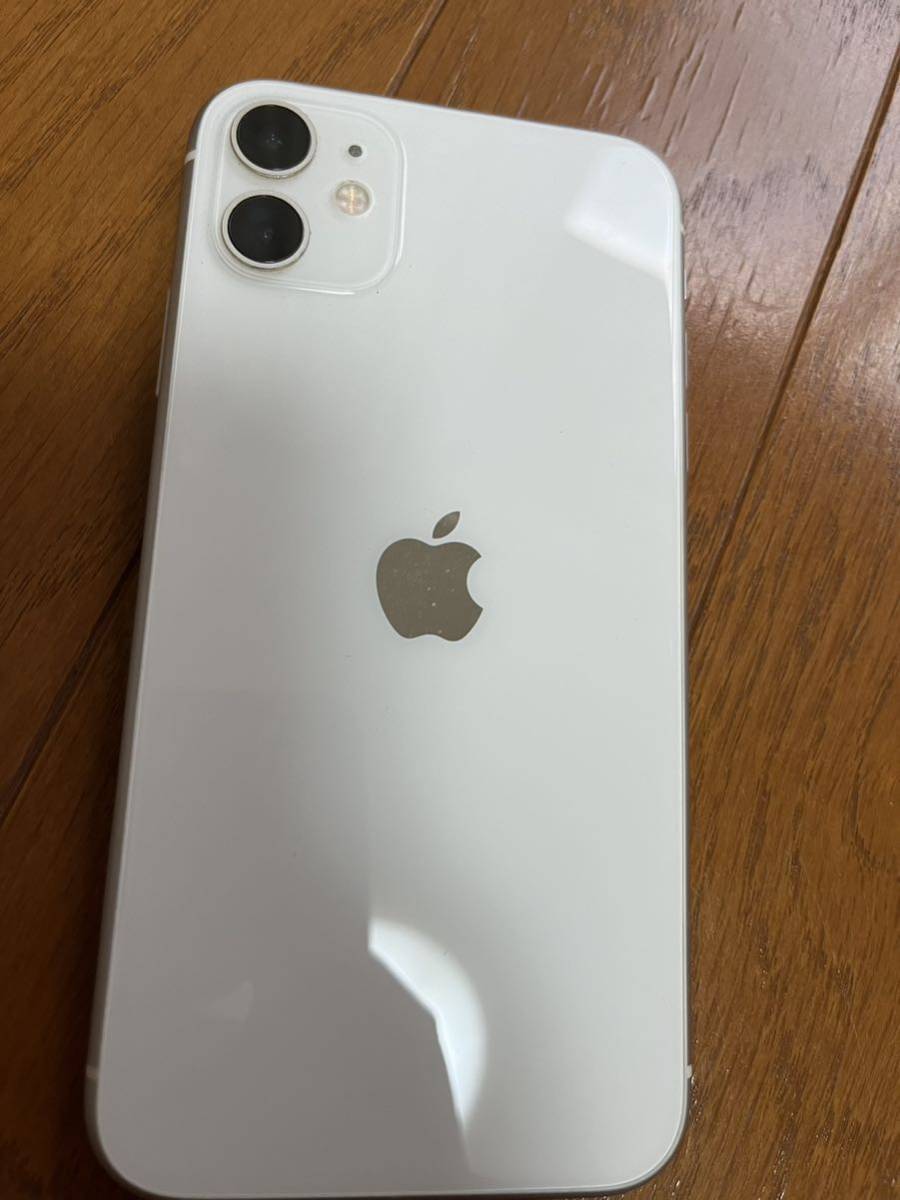 未使用付属品セット iPhone11 128gb 白 SIMフリー white ホワイト 美品