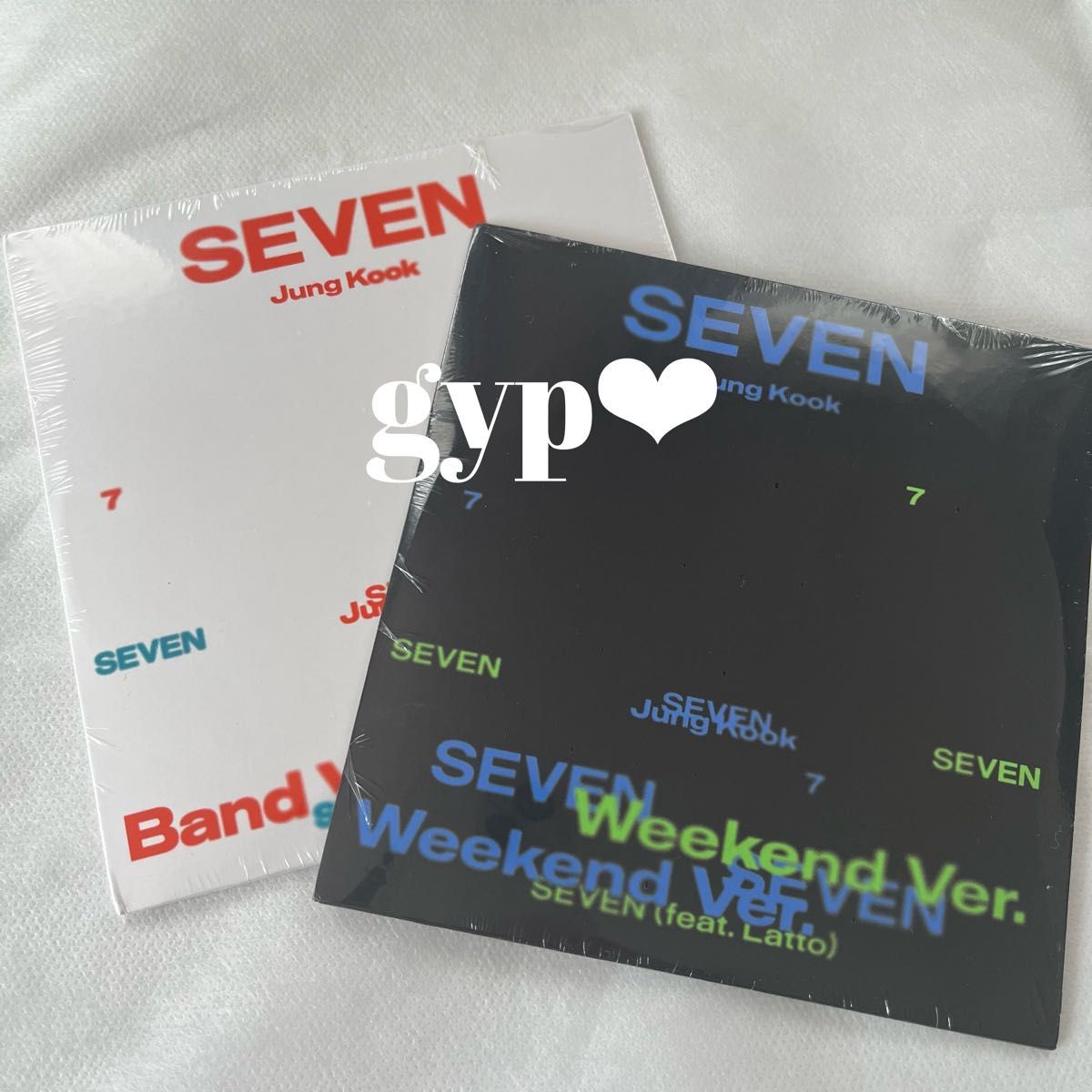 BTS ジョングク CD Seven  (weekday/weekend) 2枚