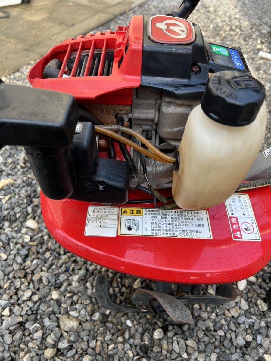 イセキ / ISEKI 小型耕運機 K025 KM15-BD バンジーMINI 簡易動作確認