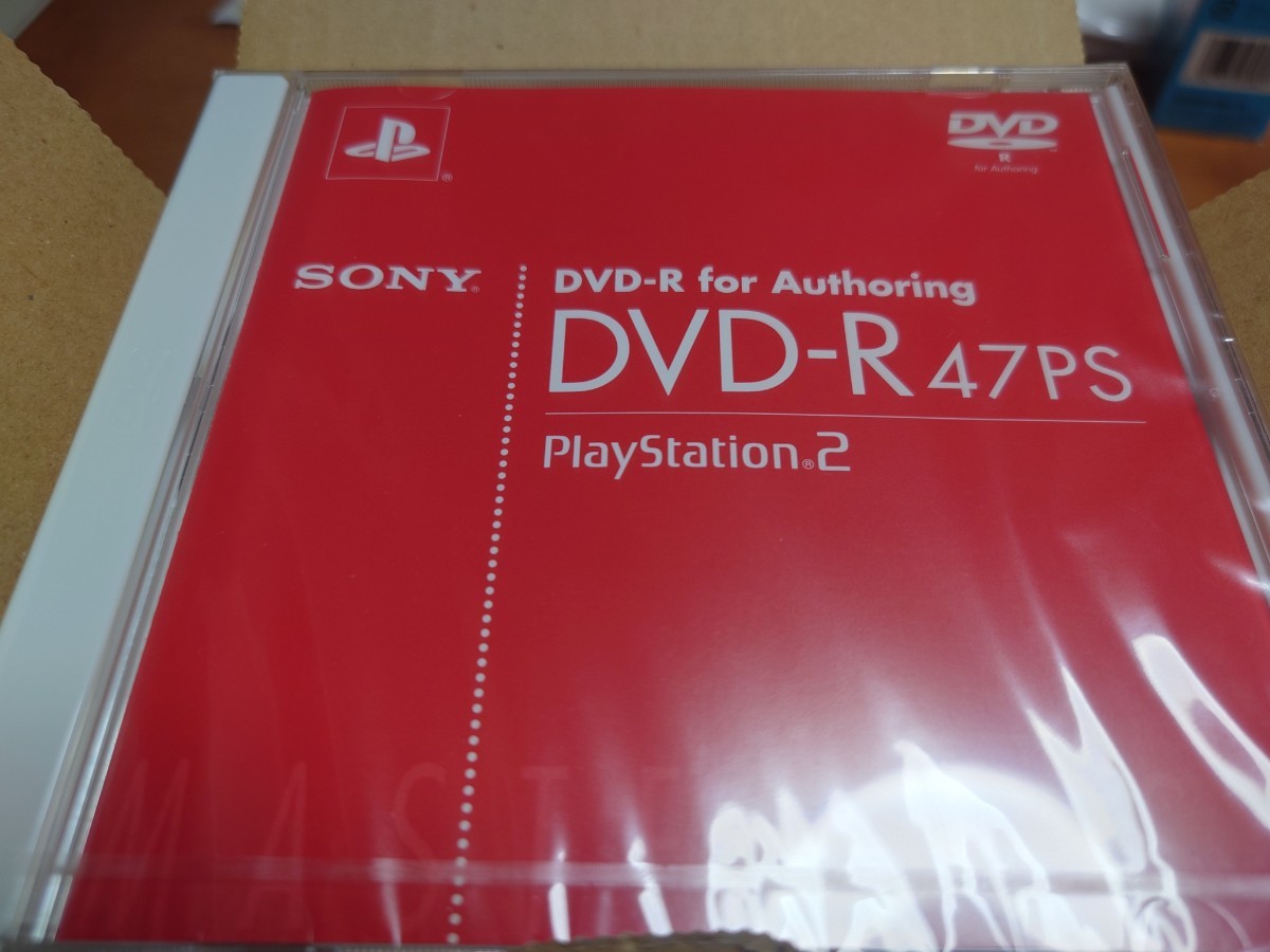 【PS2開発用】 新品未開封 SONY PlayStation2用　マスターメディア DVD-R for Authoring DVD-R 47PS PlayStation2 MASTER DISC_画像1