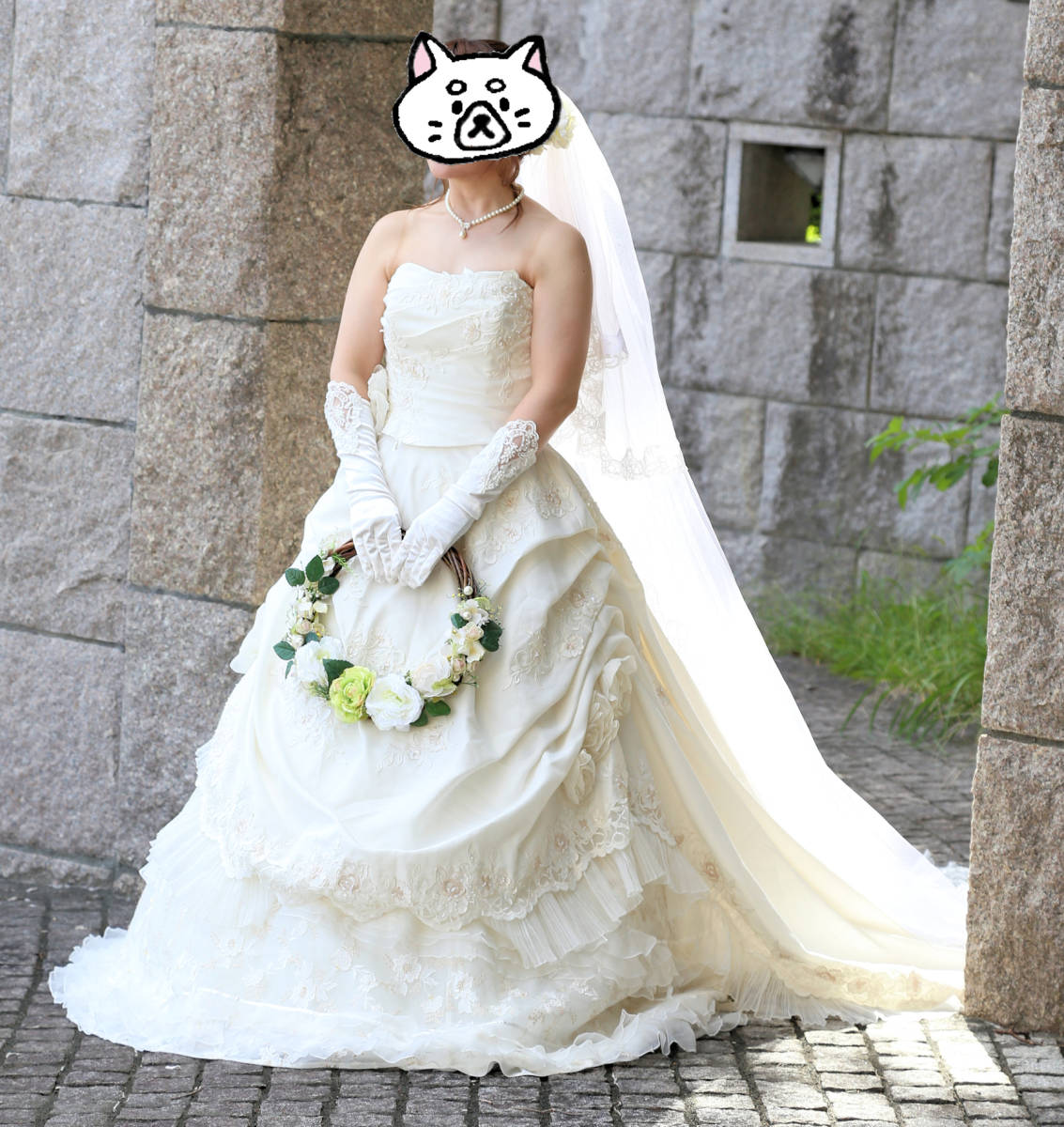人気ブラドン GRACEミカドサテンと美しいカットワークの高級