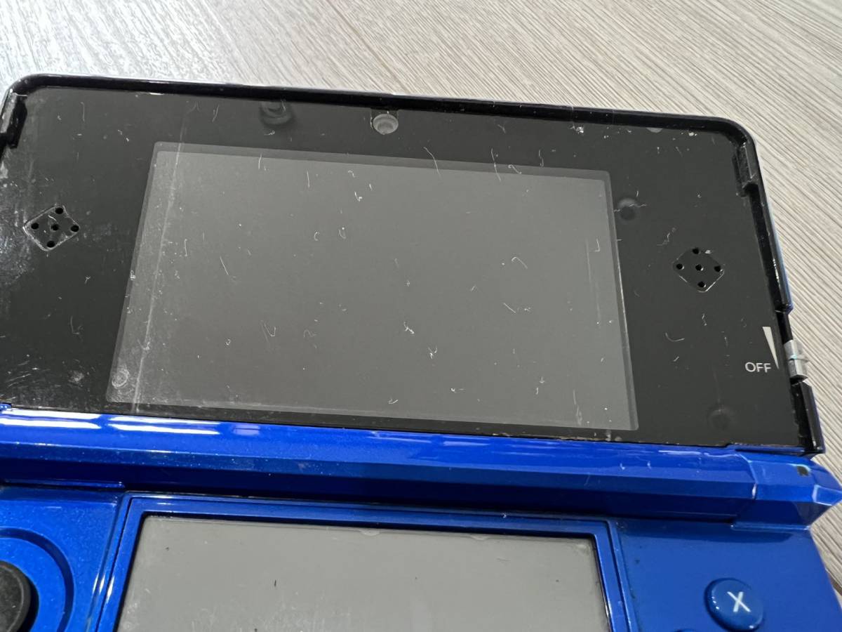 NINTENDO　ニンテンドー　ブルー　任天堂3DS　本体のみ_画像10