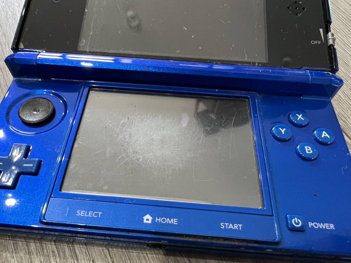 NINTENDO　ニンテンドー　ブルー　任天堂3DS　本体のみ_画像9