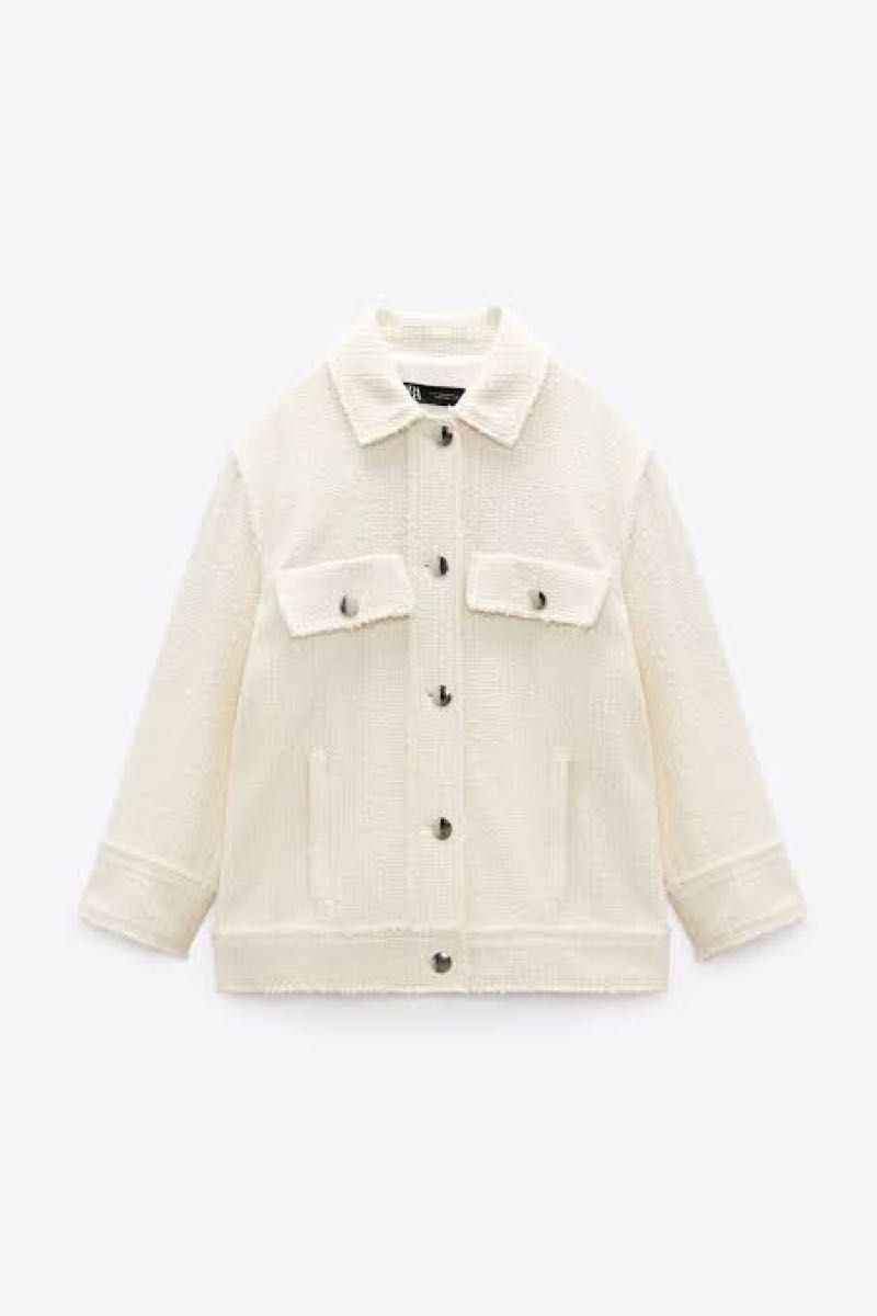 ZARA ダメージトリムテクスチャージャケット XS|Yahoo!フリマ ZARA ダメージトリムテクスチャージャケット XS|Yahoo!フリマ