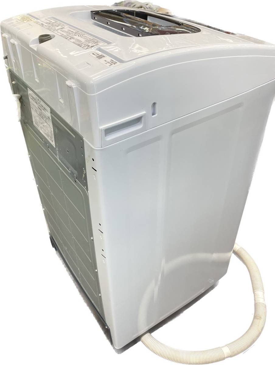 送料無料g26212 日立 HITACHI 全自動洗濯機 5kg 2019年 W539×D508×H965　NW-50C形 2ステップウォッシュ _画像4