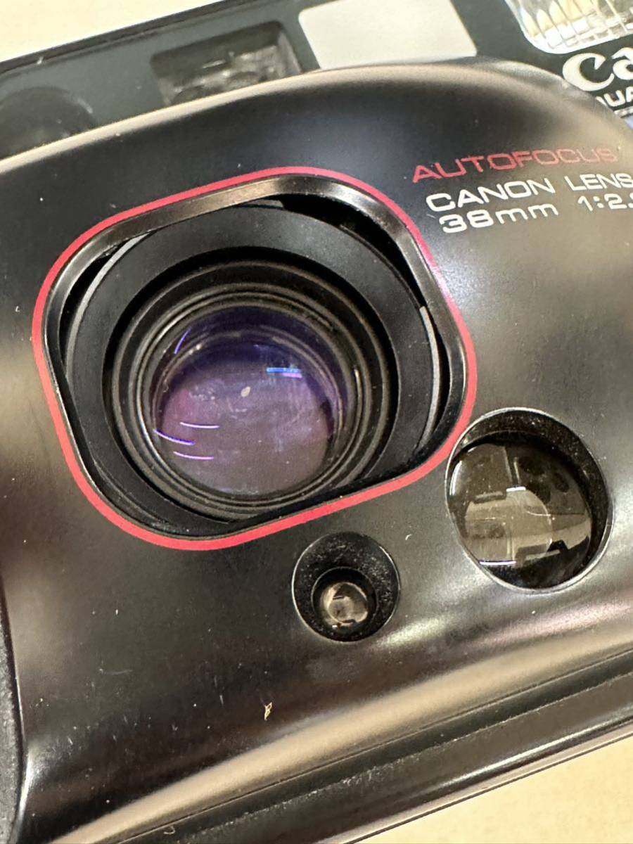 Canon キャノン Autoboy3 オートボーイ3 QUARTZ DATE コンパクトカメラ フィルムカメラ ケース付きの画像3