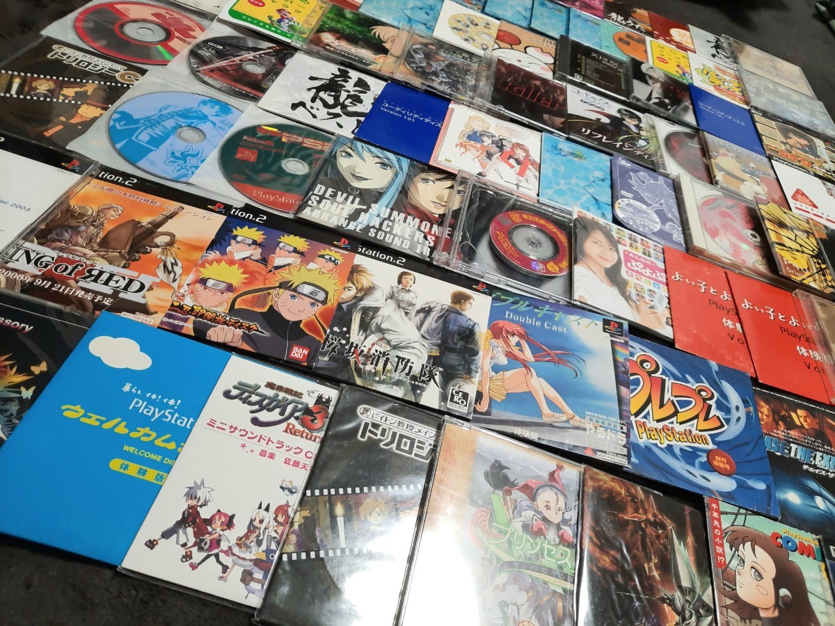 ゲームソフト まとめ PS PS2 体験版 販促 見本 プロモ 特典DVD等