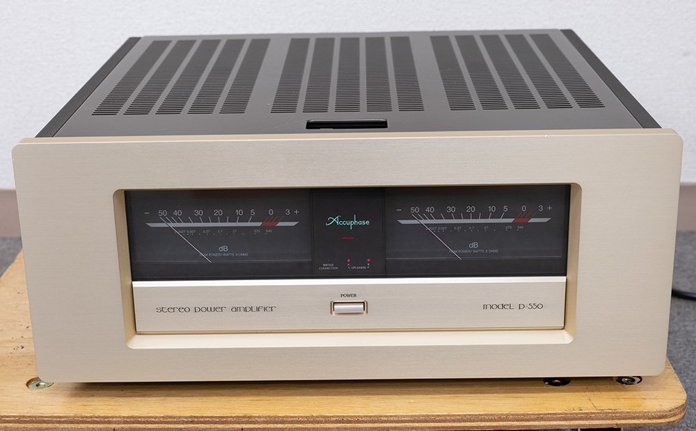 ◇アキュフェーズ Accuphase P-550 パワーアンプ-