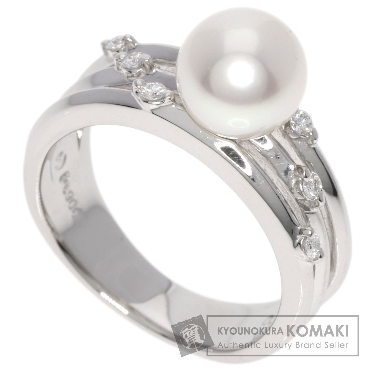 TASAKI タサキ パール 真珠 ダイヤモンド リング・指輪 プラチナPT900