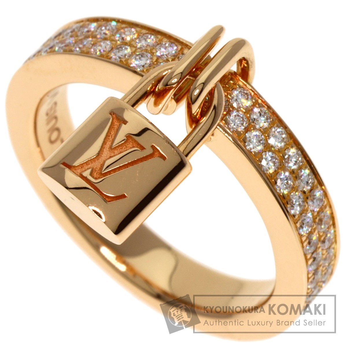注目のブランド #50 ダイヤモンド ロックイット バーグ ルイヴィトン VUITTON LOUIS リング・指輪 中古 レディース K18ピンクゴールド 指輪 注目のブランド #50 ダイヤモンド ロックイット バーグ ルイヴィトン VUITTON LOUIS リング・指輪 中古 レディース K18ピンクゴールド 指輪