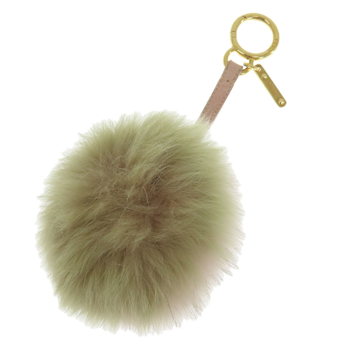 FENDI Fendi bag charm key holder fur lady's used 