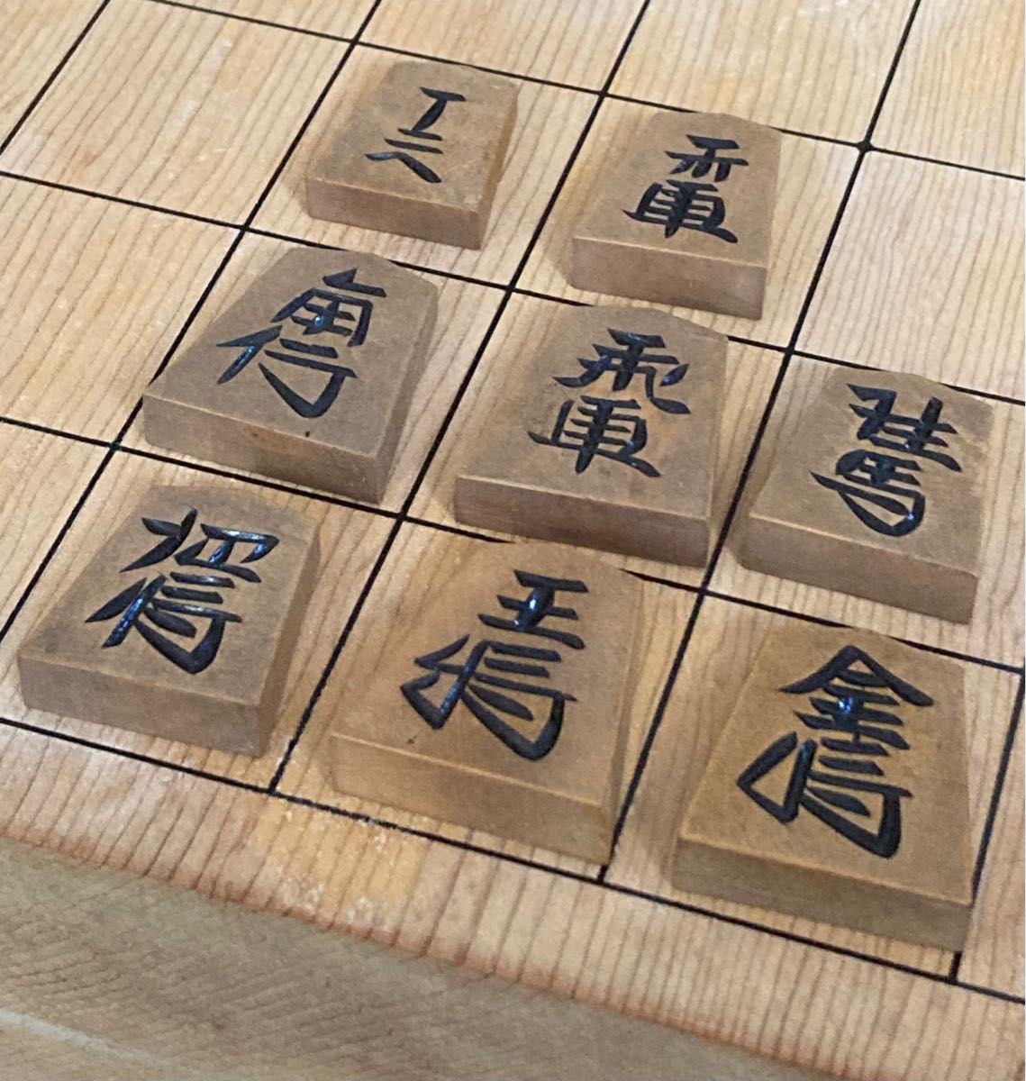 将棋盤 へそあり 脚付き 駒付き