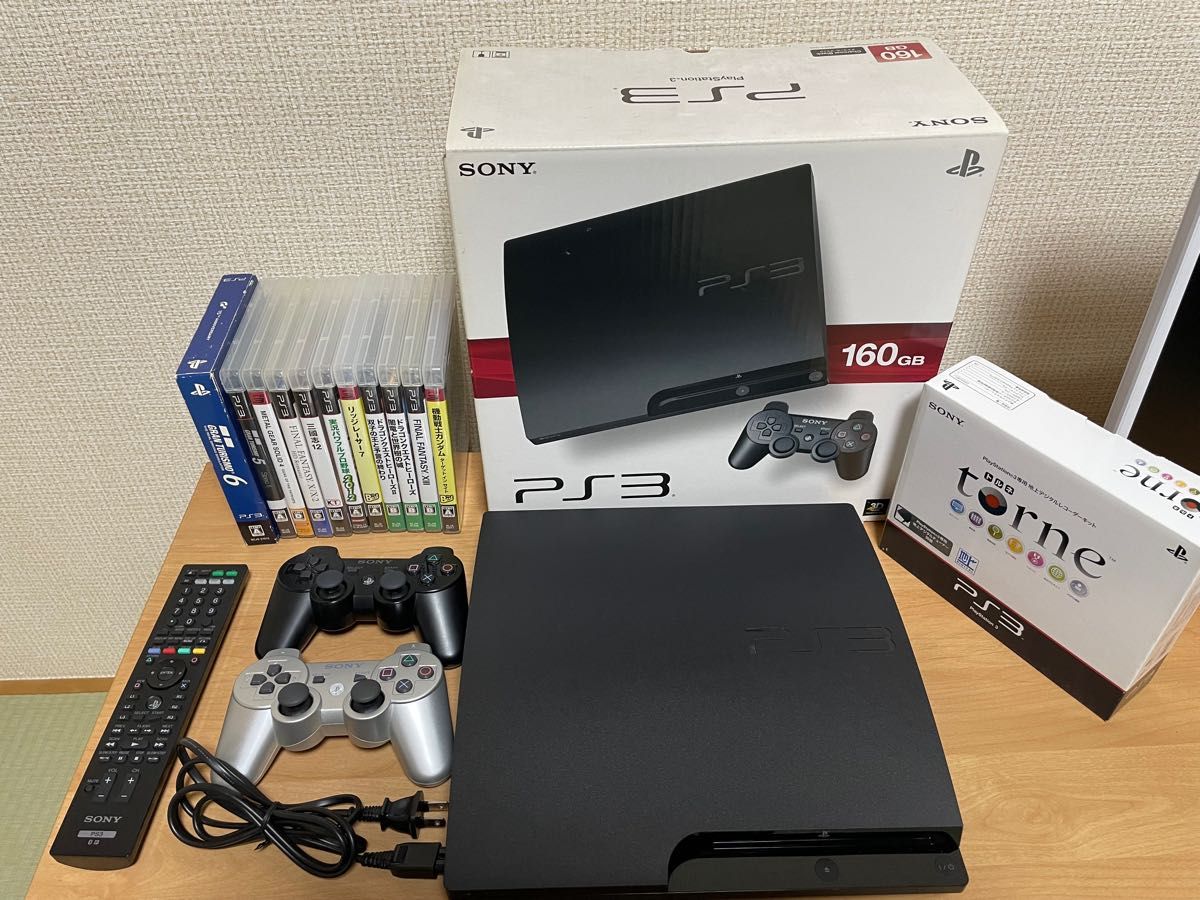 PlayStation3 本体+ソフト+Torne