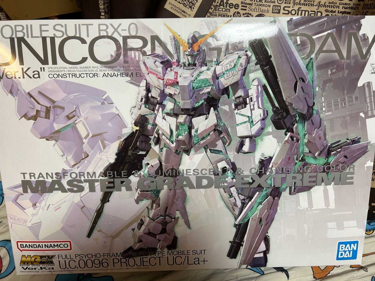 新品 バンダイ MGEX1/100 ユニコーンガンダム Ver Ka RX-0 機動戦士