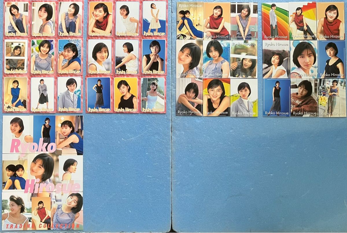 広末涼子 トレーディング コレクション ノーマル カード 全種類 81枚 コンプリート セット タレント AMADA アマダ 天田