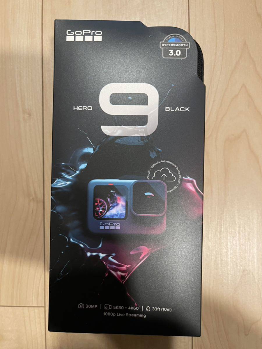 新品未開封GoPro HERO9 Black ウェアラブルカメラ 5K CHDHX-901-FW