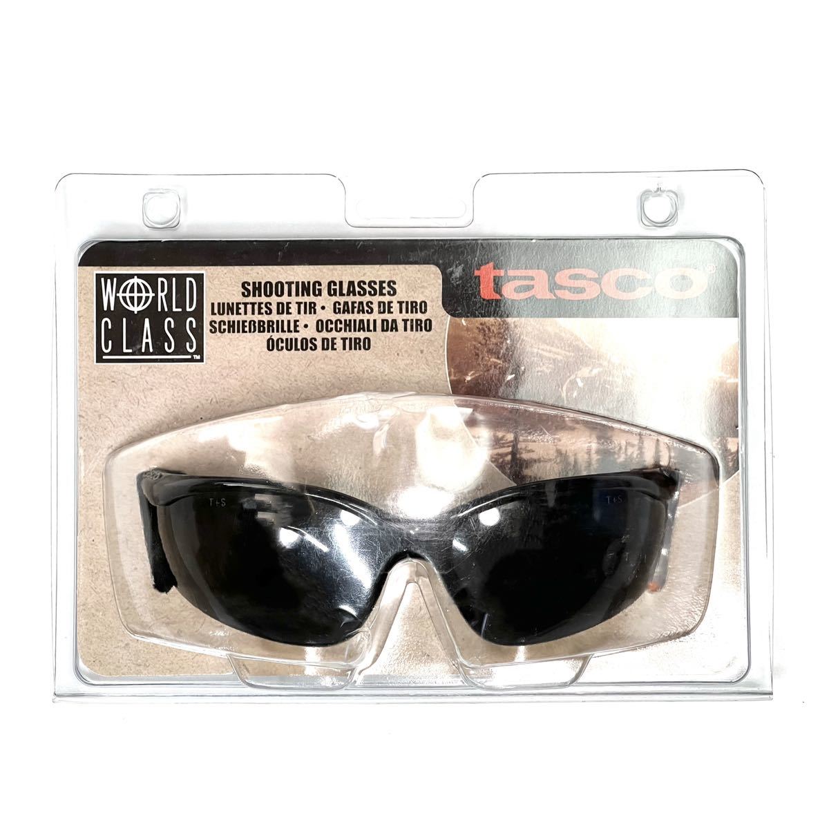 Tasco SGLDLCD Dual Lens Shooting Glasses 未使用品 (検 米軍実物 陸上自衛隊 タスコ シューティンググラス アイウェア プロ スモーク